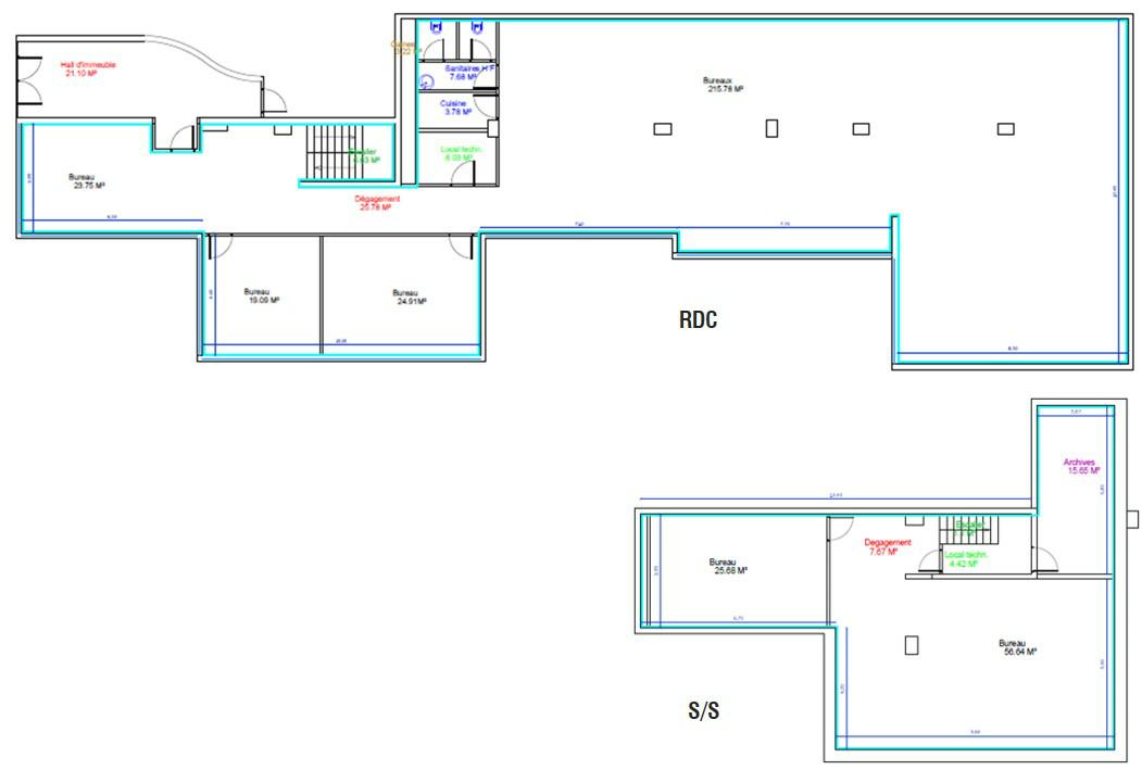 Bureau Paris 416m² Location bureau Paris OLBUR2316239 9